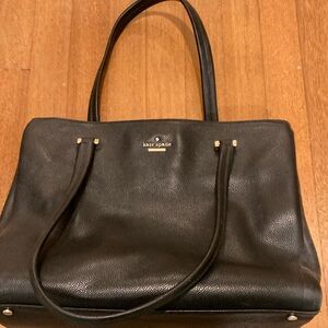 Kate Spade Brown Leather Tote Bag